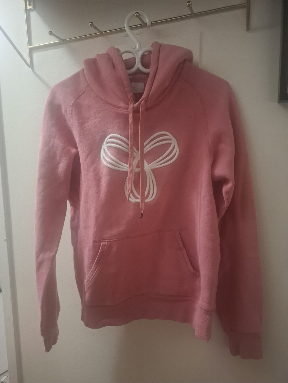 🩷 TNA Aritzia Pink Pullover Hoodie | Women's Small | Cozy Fleece Sweatshirt